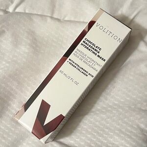 Volition Chocolate Macadamia Hydrating Mask with Hyaluronic Acid + Vegan Collage